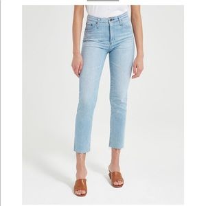 AG Jeans - Isabelle High Waisted Slim Straight